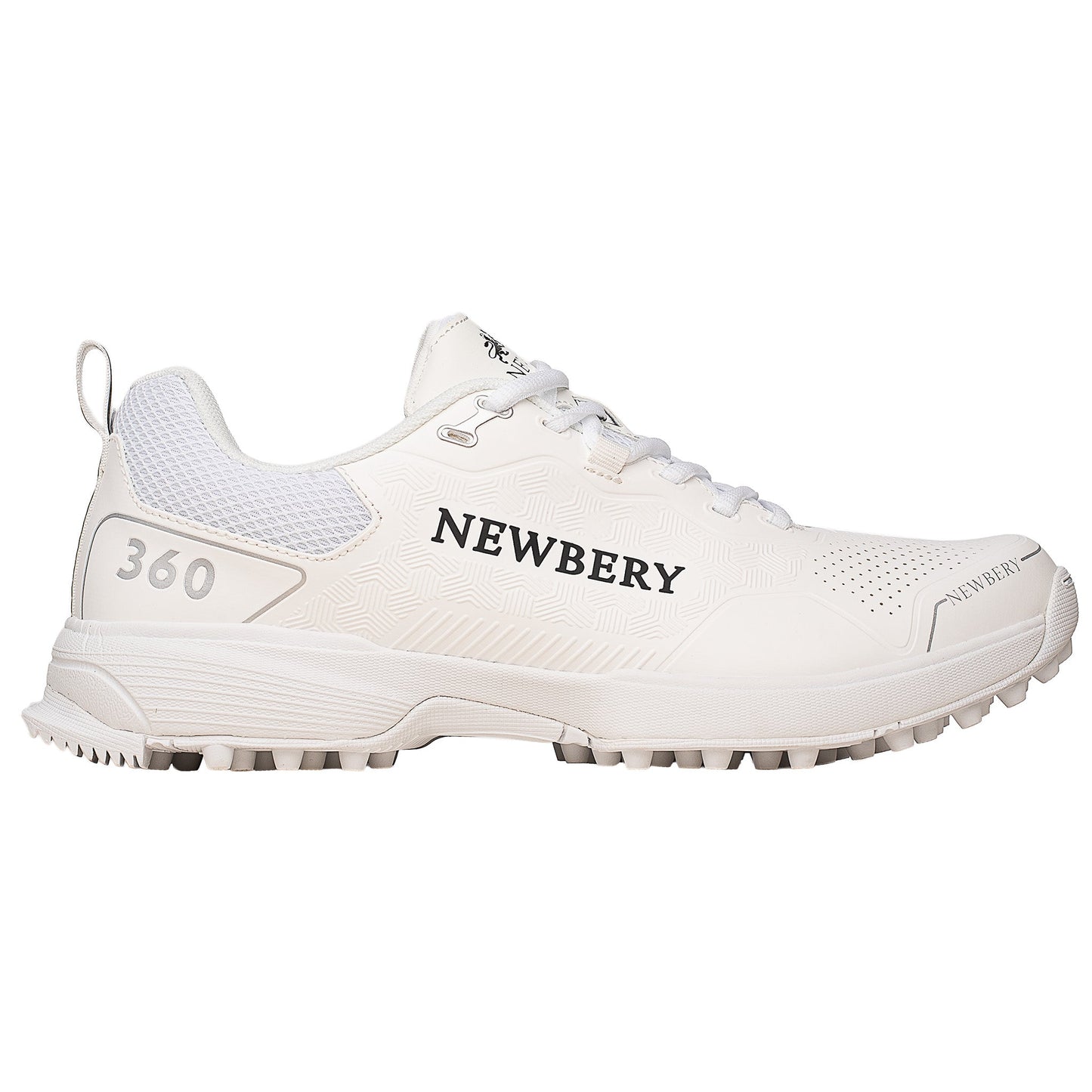 Newbery 360 Cricket Shoe (White Full Rubber)