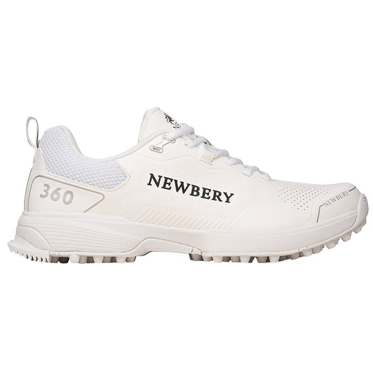 Newbery 360 Cricket Shoe (White Full Rubber)