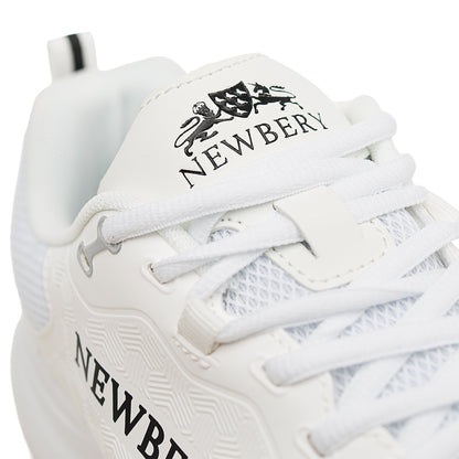Newbery 360 Cricket Shoe (White Full Spikes)