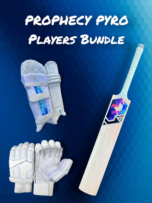 Prophecy Pyro Players Bundle (Bat, Pads and Gloves)
