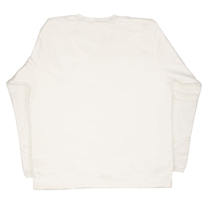Newbery Long Sleeve Cricket Jumper (White)