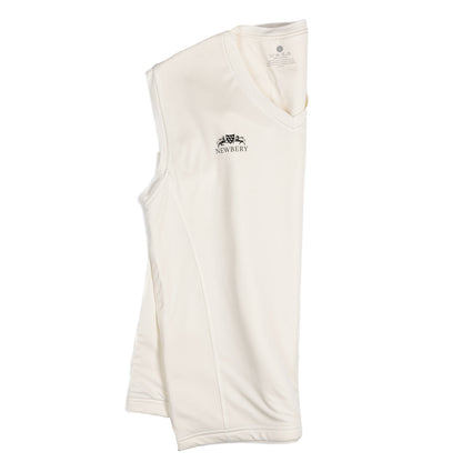 Newbery Sleeveless Cricket Jumper (White)