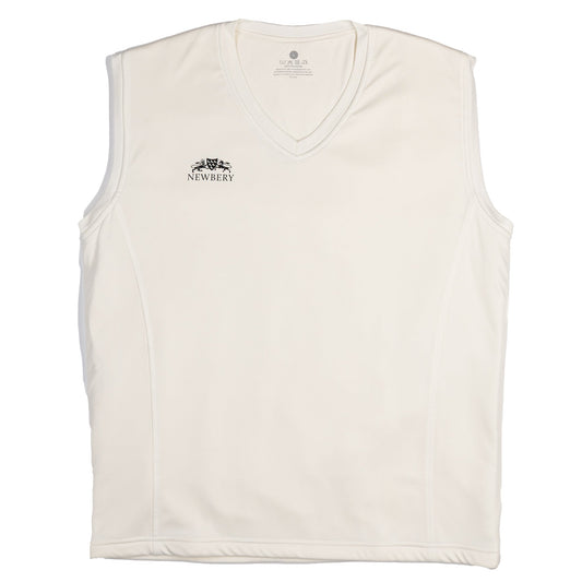 Newbery Sleeveless Cricket Jumper (White)