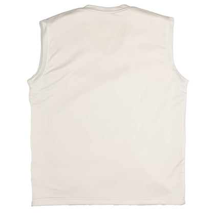 Newbery Sleeveless Cricket Jumper (White)